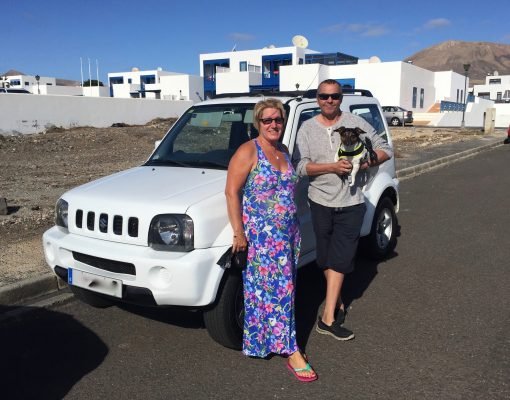 Alan and Sharon Pearce Lanzarote